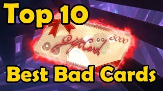 Top 10 Best Bad Cards in YuGiOh