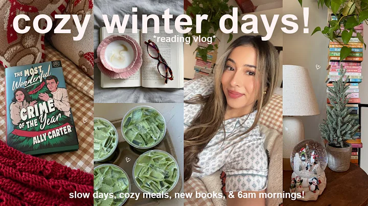 cozy & productive *WINTER* days in my life!❄️ early mornings, cafes, cooking, & reading!