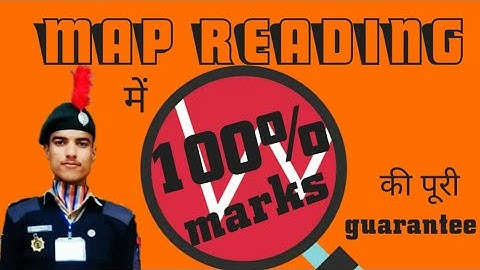 map reading part 2 written paper