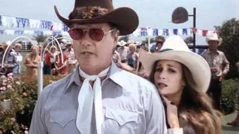 Dallas - JR Ewing Gets Pissed