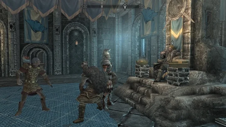 Skyrim SE Ulfric as Dead Thrall. Part 1. Battle for Windhelm.