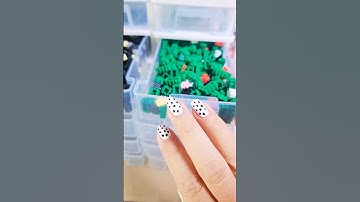 ASMR Unboxing Nanoblock & Lego 🧩 | Satisfying Build & Organizing Characters into Drawers