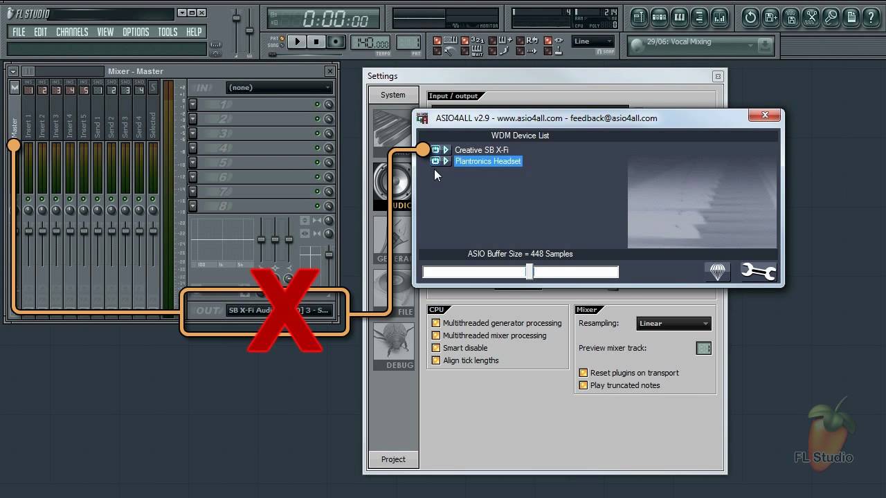 Скачать драйвер asio для fl studio 10