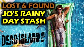 Jo's Secret Stash Location: Jo’s Rainy Day Stash (Lost and Found Quest) | Dead Island 2