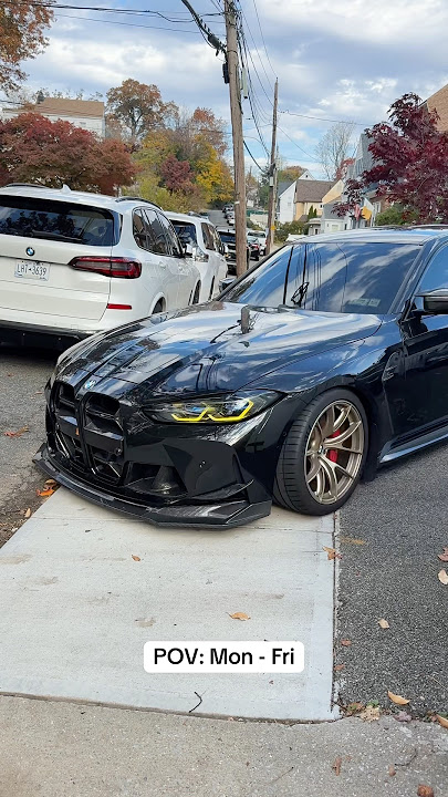 Weekday vs weekend #toyota #m3 #g80 #g80m3 #supra #bmw #grsupra #mk5supra #car #cars
