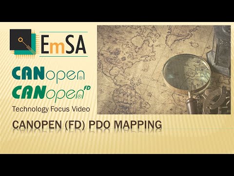 CANopen (FD) Process Data Object (PDO) Mapping Parameters