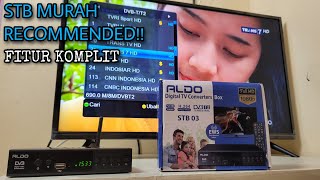 STB MURAH Fitur Komplit sangat Recommended + Cara Dapet channel Maximal - Review ALDO STB 03 screenshot 5