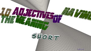 Thumbnail short - 11 adjectives synonym of short (sentence examples)