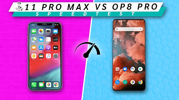OnePlus 8 Pro vs iPhone 11 Pro Max Speedtest - Unexpected Results!!!