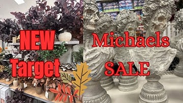 Target & Michaels in store 