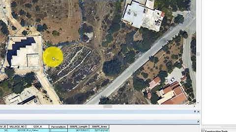 1-10 رسم القطع وترقيم القطع والتعديل على باقي الطبقات ArcMap ArcGIS