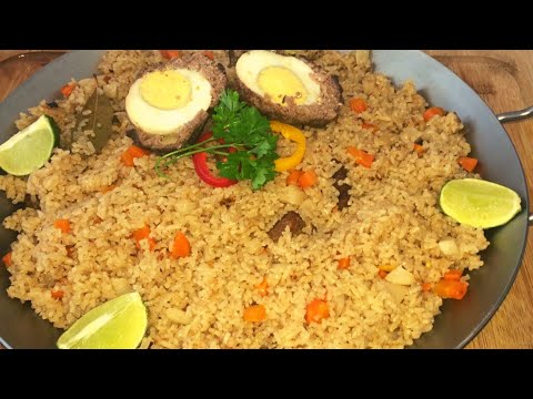 Riz sénégalais à la viande Express Délicieux & Facile [ Tiebou yapp, yummy and easy senegalese rice]