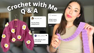 Crochet with me Ep. 2 + Q&A | Ethnicity, Dating, Real Talk, Crochet by LALA PÉREZ 6,854 views 2 years ago 19 minutes