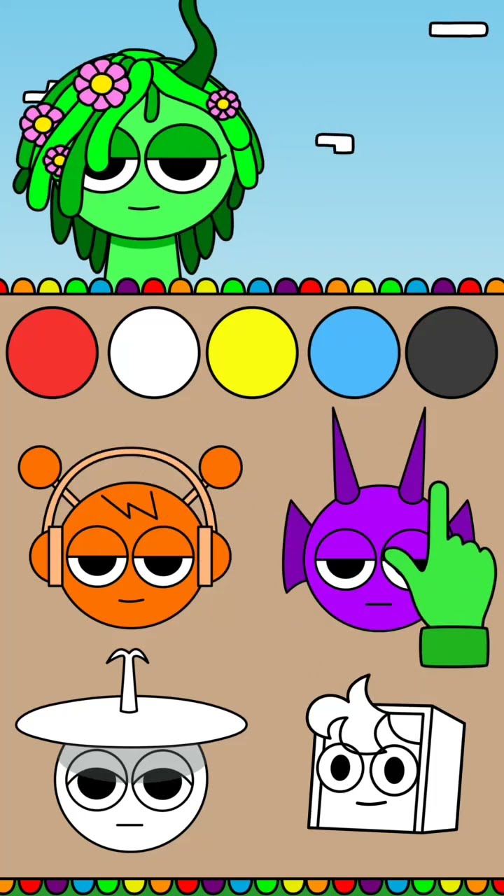 Pintando com Sprunks