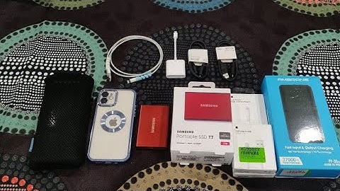 How To Connect An External USB SSD Storage Drive To An iPhone & Copy, Move, Backup & Duplicate Files