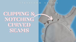 How To Clip & Notch Curved Seams | Beginner Sewing Tips by Madison Lynn 455 views 4 months ago 8 minutes, 38 seconds