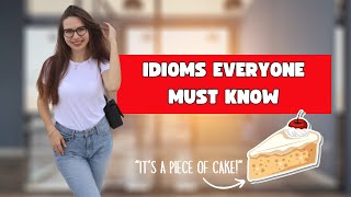 22-well-known ENGLISH IDIOMS in 5 MINUTES | ENGLISH VOCABULARY