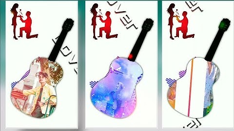 Haw To Create Guitar Status Video Editing In Kinemaster (Make status videos from your photos