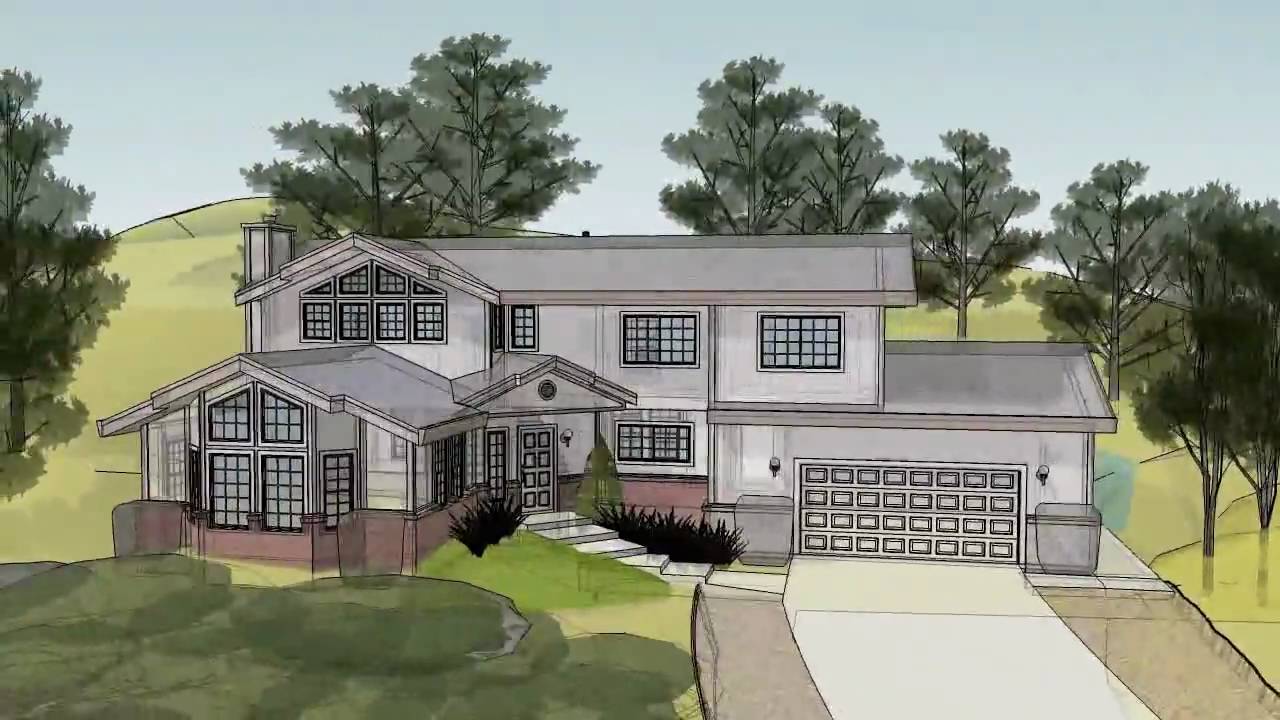  SketchUp  3D  House  Animation in HD YouTube