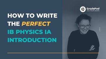 How to write the perfect IB Physics IA Introduction