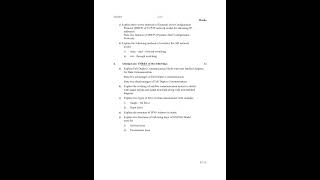 (DCN)  msbte k scheme summer  2026 Data Communication And Computer Network  imp paper #314318