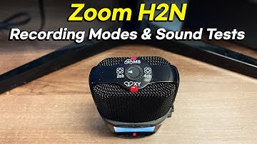 Zoom H2N Recording Mode Samples & Sound Quality Tests (Voice & Music)