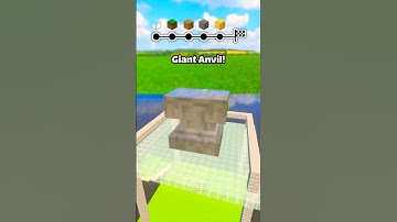 Upgrading the Anvil Until It Reaches the End!🧱 #teardown #minecraft #gaming