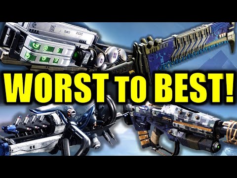 Destiny 2: WORST to BEST Exotic Weapons in Beyond Light!