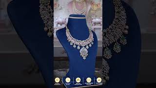 5-in-1 diamond long haram | Best diamond Jewellery | Balaji Jewellery Punjagutta | +91 9951422120