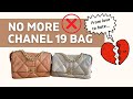 Why i sold my chanel 19 bags in popular colors 