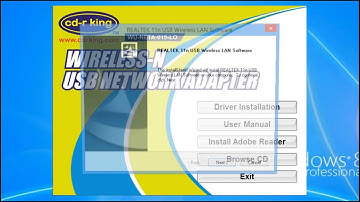 Wireless-N USB Network Adapter 150Mbps (WU-NETA-015-LO) Windows 8