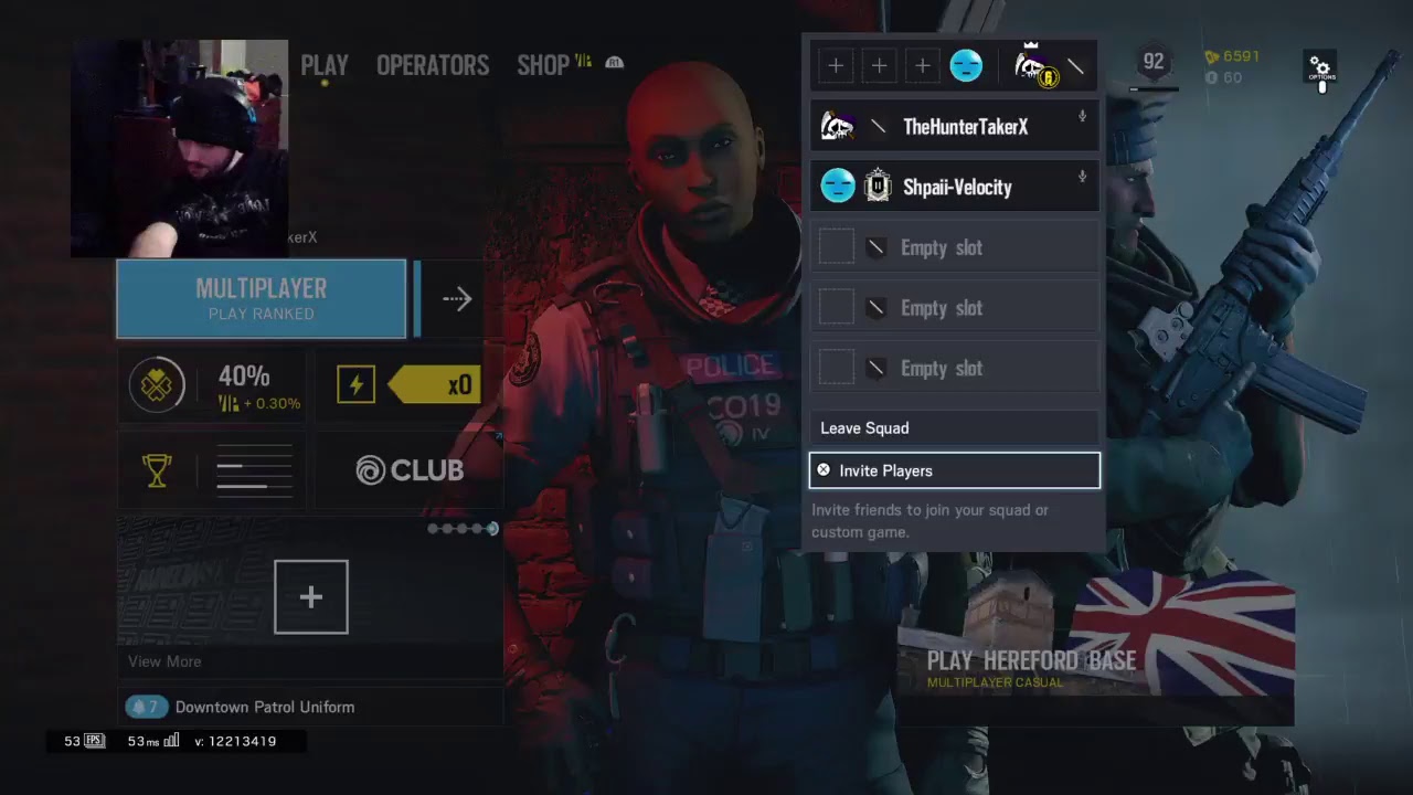 TheHunterTakerX | R6 New Map/New Ops | Epic/Hilarious Gameplay | FluX ...