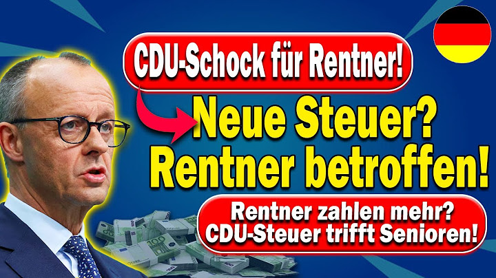 EILMELDUNG: CDU-Steuerpläne schockieren Millionen Rentner – Das müssen Sie JETZT wissen!