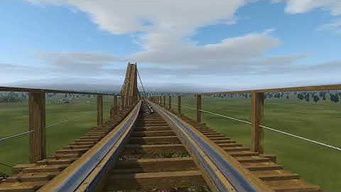 Whirlwind UPDATED POV - CCI Wooden Coaster | NoLimits 2