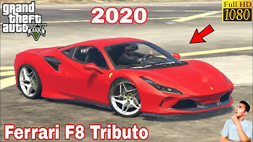 GTA 5 : HOW TO INSTALL FERRARI F8 TRIBUTO CAR MOD🔥🔥🔥