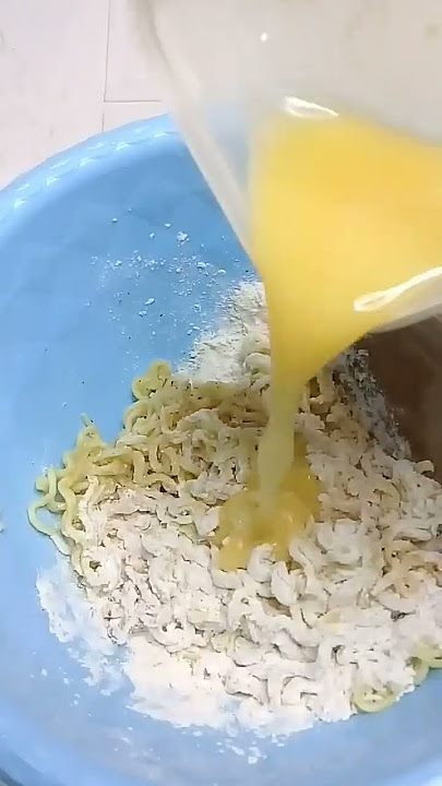 Cemilan dari mie instan dan tepung