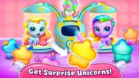 Kpopsies Hatch Your Unicorn Idol 🦄 Gameplay Walkthrough (TutoTOONS) Surprise Unicorn 🍭🦄