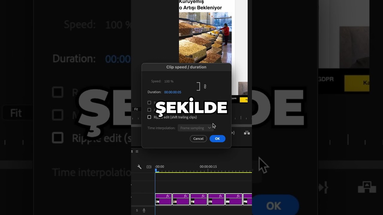 Premiere Pro’da Text Match-Cut efekti nasıl yapılır?