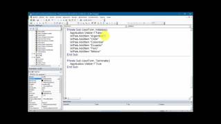 118 Precargar los datos de un ComboBox en VBA