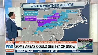 Portions Of Northeast May See 5-8 Inches Of Snow Through Wednesday Night screenshot 5