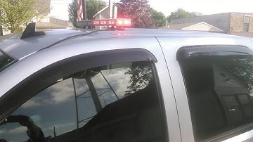 2012 GMC with CPS Authority Lightbar