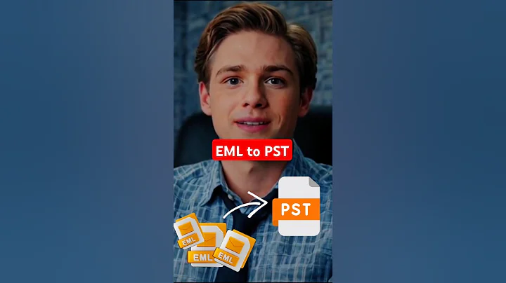 Convert EML files to PST #outlook #shorts #emailmigration