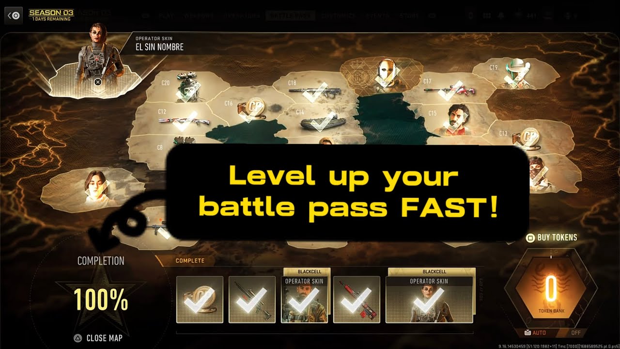 How to level up and MAX your Battle Pass in Modern Warfare 2