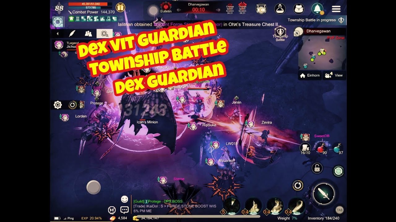 Dextype Guardian Rohan Build ROHAN M | Township Battle 07/18/20 | Dex Guardian - YouTube