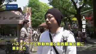 GWは手ごろな行楽地で−上野動物園入園無料でにぎわう