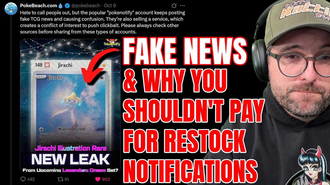Pokebeach раскритиковал Pokenotify за публикацию фейковых утечек карт Pokemon — НЕ ПЛАТИТЕ ЗА PINGS