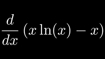 Derivative of f(x) = x*ln(x) - x using the Product Rule