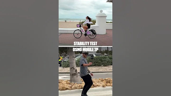 🚴🏼‍♀️ Discover the capabilities of the Osmo Mobile 7P! 📱