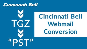 Cincinnati Bell Webmail Conversion into Outlook PST