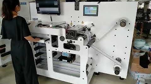 China brand DAHENG 100% High speed labels inspection slitting and rewinding machine